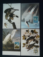Carte Maximum Card (série De 4 Set Of 4) Oiseaux Peintures D'Audubon Birds Paintings France 1995 - Collections, Lots & Series
