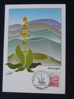 Carte Maximum Card Volcans D'Auvergne Volcano Clermont Ferrand 63 Puy De Dome 1995 - Vulkane