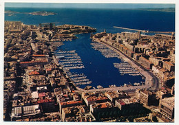 CPM - MARSEILLE (B Du R) - Vue Aérienne Du Vieux Port... Jardins Du Pharo, La Passe - Vecchio Porto (Vieux-Port), Saint Victor, Le Panier