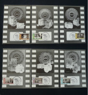 Carte Maximum Card (série De 6 Set Of 6) Grands Photographes 71 Chalon Sur Saone 1999 - Fotografía