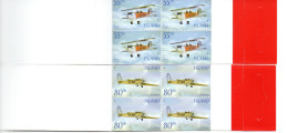 ICELAND. 2001.Aeroplanes Booklet - Cuadernillos