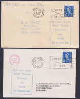 F-EX45833 ENGLAND UK FDC 1966 REGIONAL COVER JERSEY MAN SCOTLAND WALLES IRELAND.  - 1952-1971 Dezimalausgaben (Vorläufer)