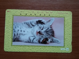 T-371 - JAPAN, Japon, Nipon, TELECARD, PHONECARD, Cat, Chat, NTT 231-306 - Gatti