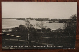 AK 1920's Cpa Carte Photo Helsinki Helsingfors Suomi Finland Finlande - Finlandia