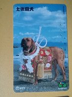 T-375 - JAPAN, Japon, Nipon, TELECARD, PHONECARD, Dog, Chien, NTT 370-147 - Perros