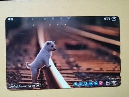 T-376 - JAPAN, Japon, Nipon, TELECARD, PHONECARD, Dog, Chien, NTT 290-346 - Cani