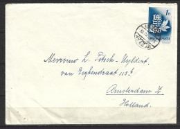 HONGRIE. N°890 De 1948 Sur Enveloppe Ayant Circulé. Révolution De 1848. - Storia Postale