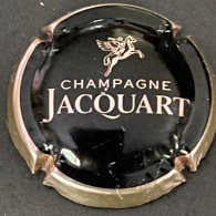 88 - 29b - Jacquart, Cheval Petit, Noir Contour Rosé (côte 1,5 Euros) Capsule De Champagne - Jacquart
