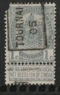 Tournai  1905  Nr. 696A Hoekje Linksboven - Roulettes 1900-09