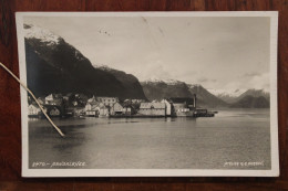 AK 1935 Åndalsnes Harbour Nordland Cpa Norvège Norway Norvegen - Noruega