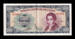 Chile 100 Escudos 1962 Pick 141a Firma 1 Ebc Xf - Cile