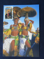 Carte Maximum Card Portraits De Régions Carnaval De Martinique Carnival France 2006 - Carnevale