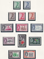 Fiji: 1959/63   QE II - Pictorial Set    SG298-310    MH - Fiji (...-1970)