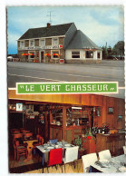 Sanzeau - Ciney Nationale 4. Brasserie Restaurant Le Vert Chasseur. 4 Points De Colle Au Dos  - Ciney