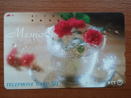 T-382 - JAPAN, Japon, Nipon, TELECARD, PHONECARD, Flower, Fleur, NTT 330-270 - Fiori