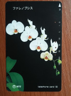 T-382 - JAPAN, Japon, Nipon, TELECARD, PHONECARD, Flower, Fleur, NTT 350-136 - Flowers