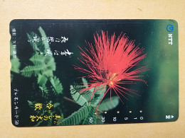 T-383 - JAPAN, Japon, Nipon, TELECARD, PHONECARD, Flower, Fleur, NTT 331-141 - Flowers
