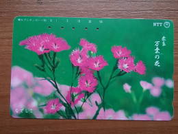 T-383 - JAPAN, Japon, Nipon, TELECARD, PHONECARD, Flower, Fleur, NTT 331-444 - Fleurs