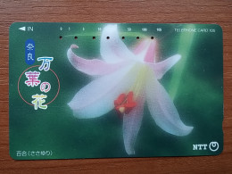 T-383 - JAPAN, Japon, Nipon, TELECARD, PHONECARD, Flower, Fleur, NTT 331-453 - Bloemen