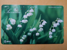 T-383 - JAPAN, Japon, Nipon, TELECARD, PHONECARD, Flower, Fleur, NTT 431-825 - Flores