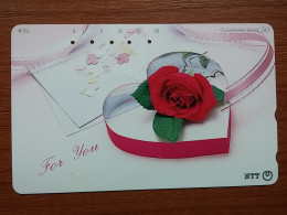 T-384 - JAPAN, Japon, Nipon, TELECARD, PHONECARD, Flower, Fleur, NTT 231-192 - Fiori