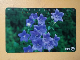 T-385 - JAPAN, Japon, Nipon, TELECARD, PHONECARD, Flower, Fleur, NTT 111-069 - Fleurs