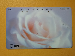 T-385 - JAPAN, Japon, Nipon, TELECARD, PHONECARD, Flower, Fleur, NTT 111-071 - Fiori