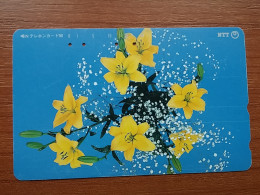 T-386 - JAPAN, Japon, Nipon, TELECARD, PHONECARD, Flower, Fleur, NTT 231-183 - Blumen