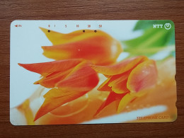 T-386 - JAPAN, Japon, Nipon, TELECARD, PHONECARD, Flower, Fleur, NTT 231-242 - Bloemen