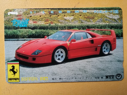 T-388 - JAPAN, Japon, Nipon, TELECARD, PHONECARD, Auto, Car NTT 250-373 - Auto's