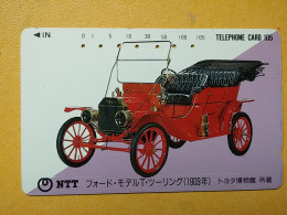 T-388 - JAPAN, Japon, Nipon, TELECARD, PHONECARD, Auto, Car NTT 291-045 - Automobili