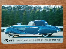 T-388 - JAPAN, Japon, Nipon, TELECARD, PHONECARD, Auto, Car NTT 291-168 - Automobili