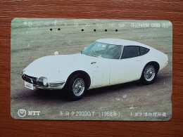 T-388 - JAPAN, Japon, Nipon, TELECARD, PHONECARD, Auto, Car NTT 291-262 - Autos