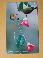 T-389 - JAPAN, Japon, Nipon, TELECARD, PHONECARD,  BIRD, OISEAU, NTT 391-144 - Otros & Sin Clasificación