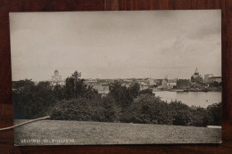 AK 1930's Cpa Carte Photo Helsinki Helsingfors Suomi Finland Finlande - Finland