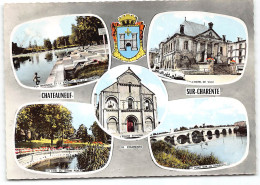 Chateauneuf Sur Charente. Multivues Blason Edit Spadem CPSM  - Chateauneuf Sur Charente