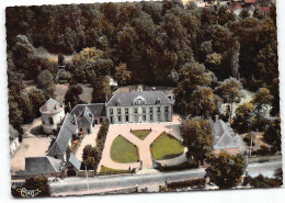 JOUY, LE CHATEAU  Manque Timbre . Vue Aerienne Edit Cim  2 Scans - Jouy