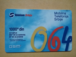 T-394 - SERBIA, TELECARD, PHONECARD,  - Andere - Europa