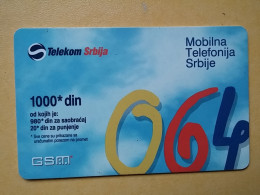 T-394 - SERBIA, TELECARD, PHONECARD,  - Otros – Europa