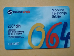 T-394 - SERBIA, TELECARD, PHONECARD,  - Andere - Europa