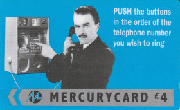 PHONE CARD UK MERCURY (E30.31.3 - Mercury Communications & Paytelco