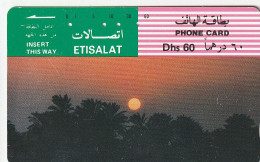 PHONE CARD EMIRATI ARABI  (E23.21.2 - Ver. Arab. Emirate