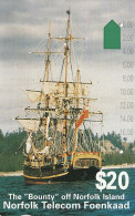 PHONE CARD ISOLE NORFOLK  (E73.31.8 - Norfolkinsel