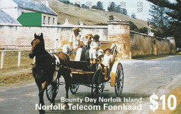 PHONE CARD ISOLE NORFOLK  (E73.31.2 - Ile Norfolk