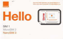 GSM WITH SIM BELGIO (E68.50.8 - [2] Prepaid & Refill Cards