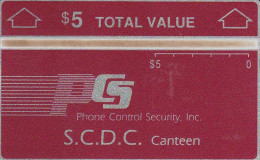 PHONE CARD STATI UNITI SCDC LG (E82.16.3 - Schede Olografiche (Landis & Gyr)