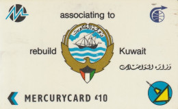 PHONE CARD KUWAIT MERCURY (E82.2.7 - Kuwait