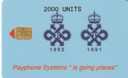 PHONE CARD REGNO UNITO 2000 UNITS QUEENS AWARD Control GPT16xx (E79.50.1 - Andere & Zonder Classificatie