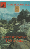 PHONE CARD ALBANIA  (E77.18.4 - Albanien