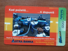 T-397 - YUGOSLAVIA, TELECARD, PHONECARD, FORMULA 1 - Yougoslavie